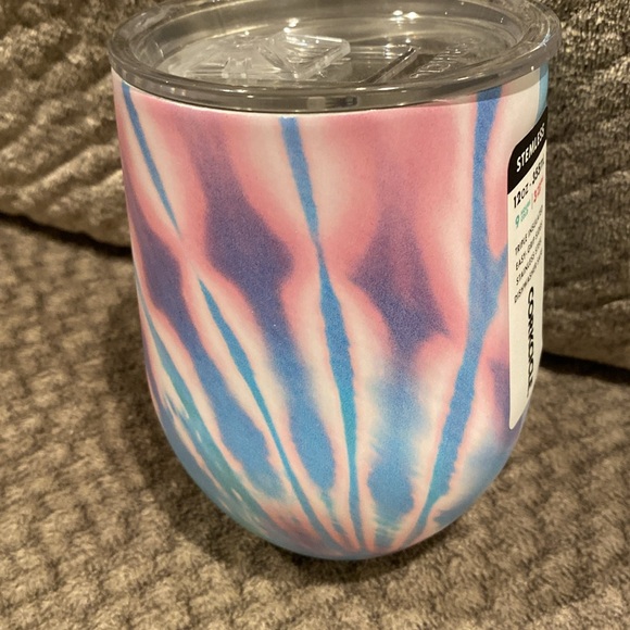 Corkcicle stemless wine cup travel triple insulated 12oz NWT Coastal Swirl - Picture 6 of 7